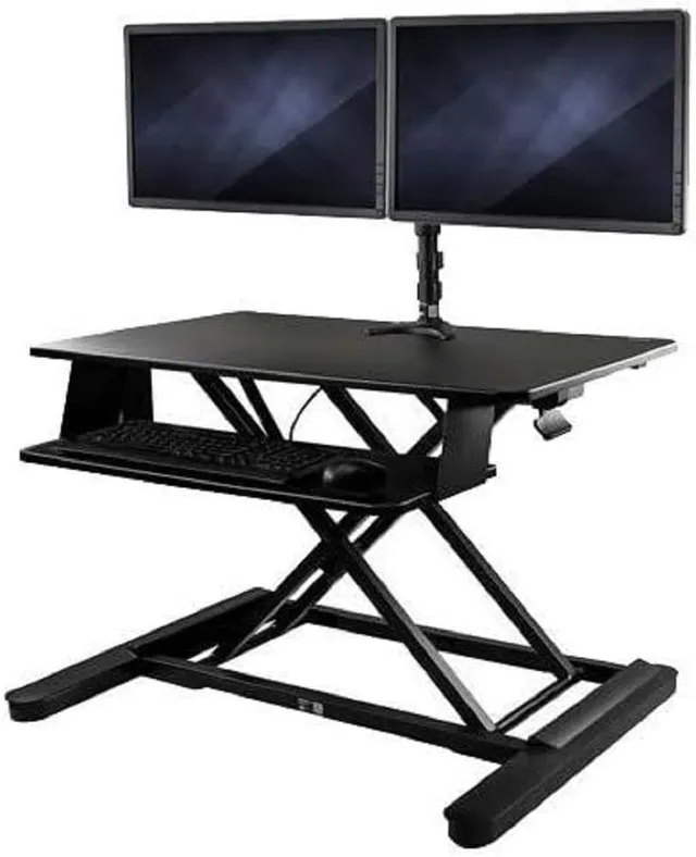 startech-com-bndstslgdual-poste-debout-89-cm-pour-2-crans-vesa-24 image 1