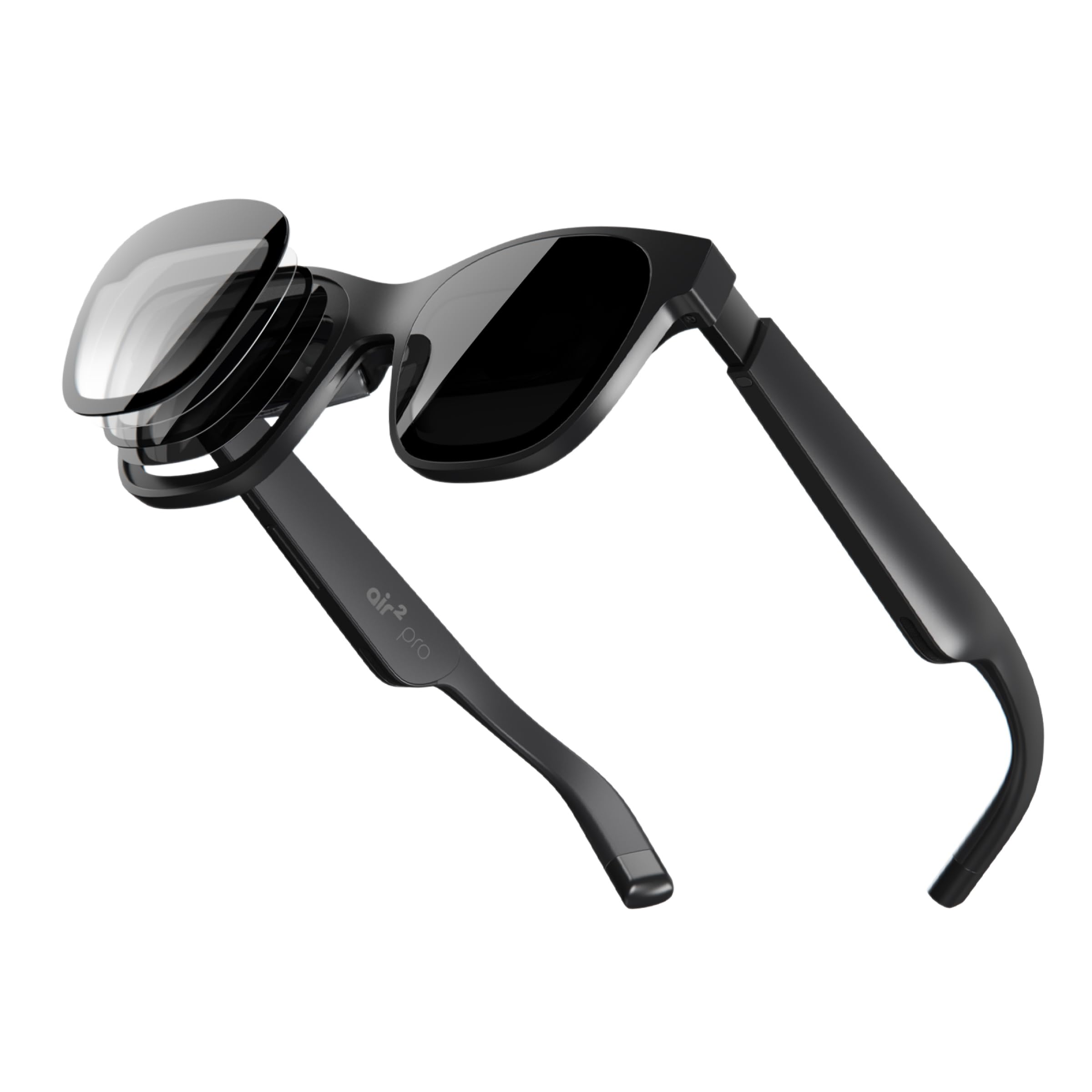 xreal-air-2-pro-lunettes-ar-1080p-120hz-75-g-avec-contr-le-d-immersion-3-niveaux image 1