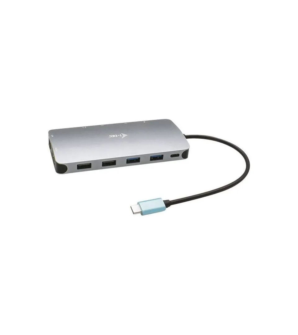 i-tec-usb-c-3x-full-hd-nano-station-d-accueil-2x-displayport-hdmi-gigabit-ethern image 1