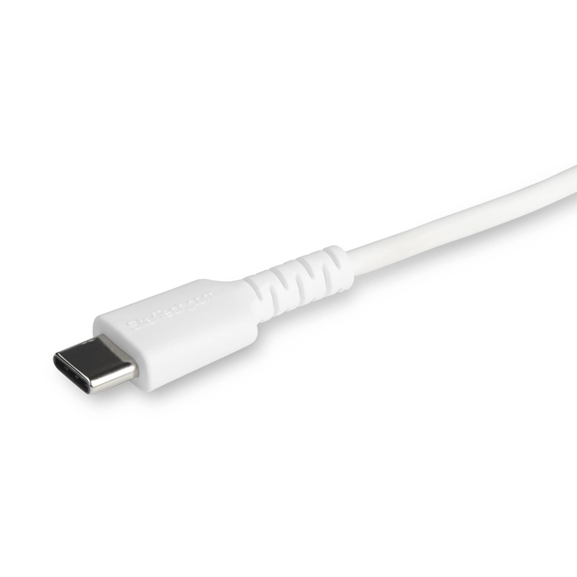 startech-com-rusbcltmm2mw-c-ble-usb-c-vers-lightning-2m-blanc-aramide-mfi image 2