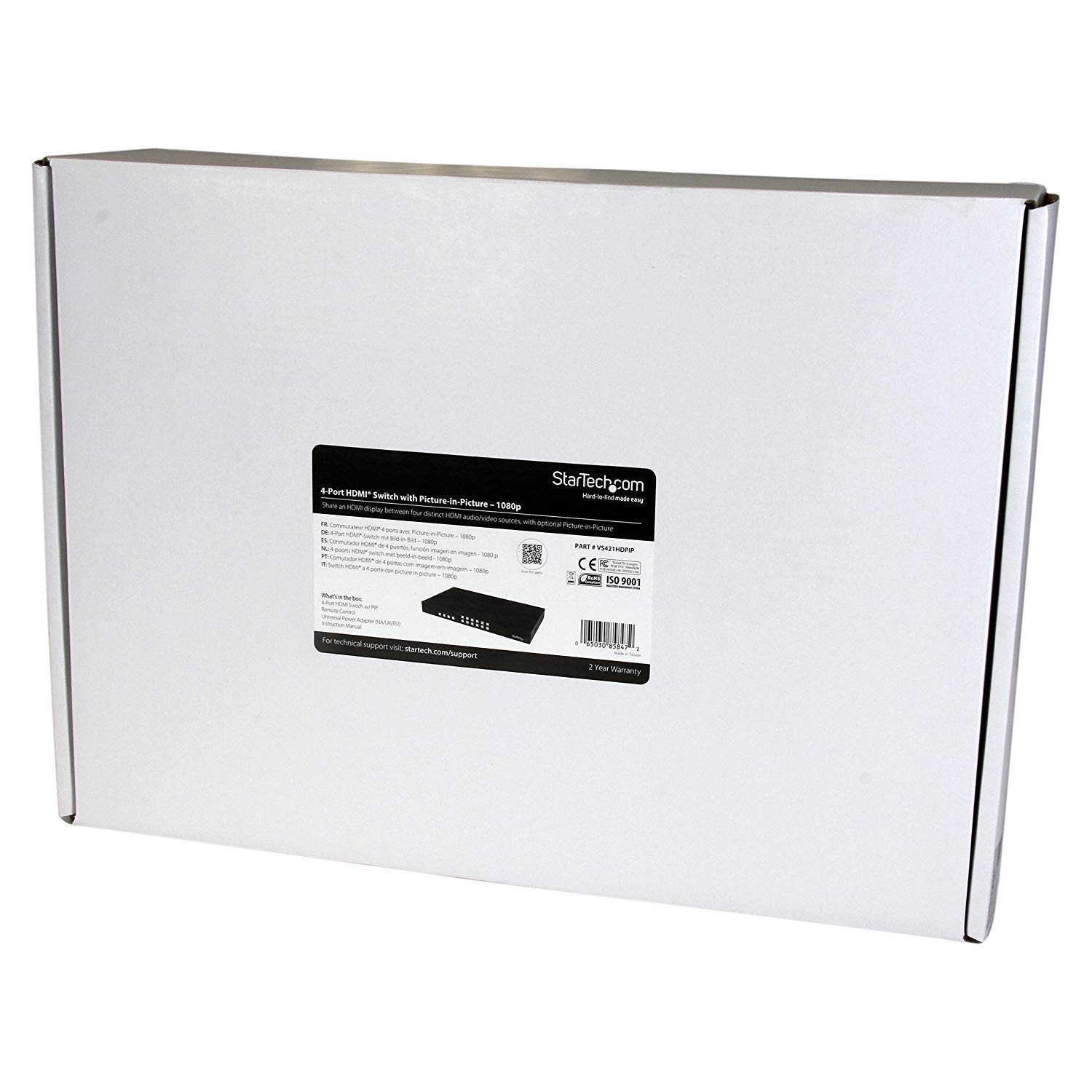 startech-com-st12mhdlan-switch-hdmi-4-ports-4x1-multiviewer-picture-and-picture image 5