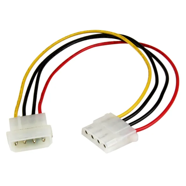 startech-com-lp4powext12-c-ble-extension-alimentation-molex-lp4-4-broches-30-cm image 1