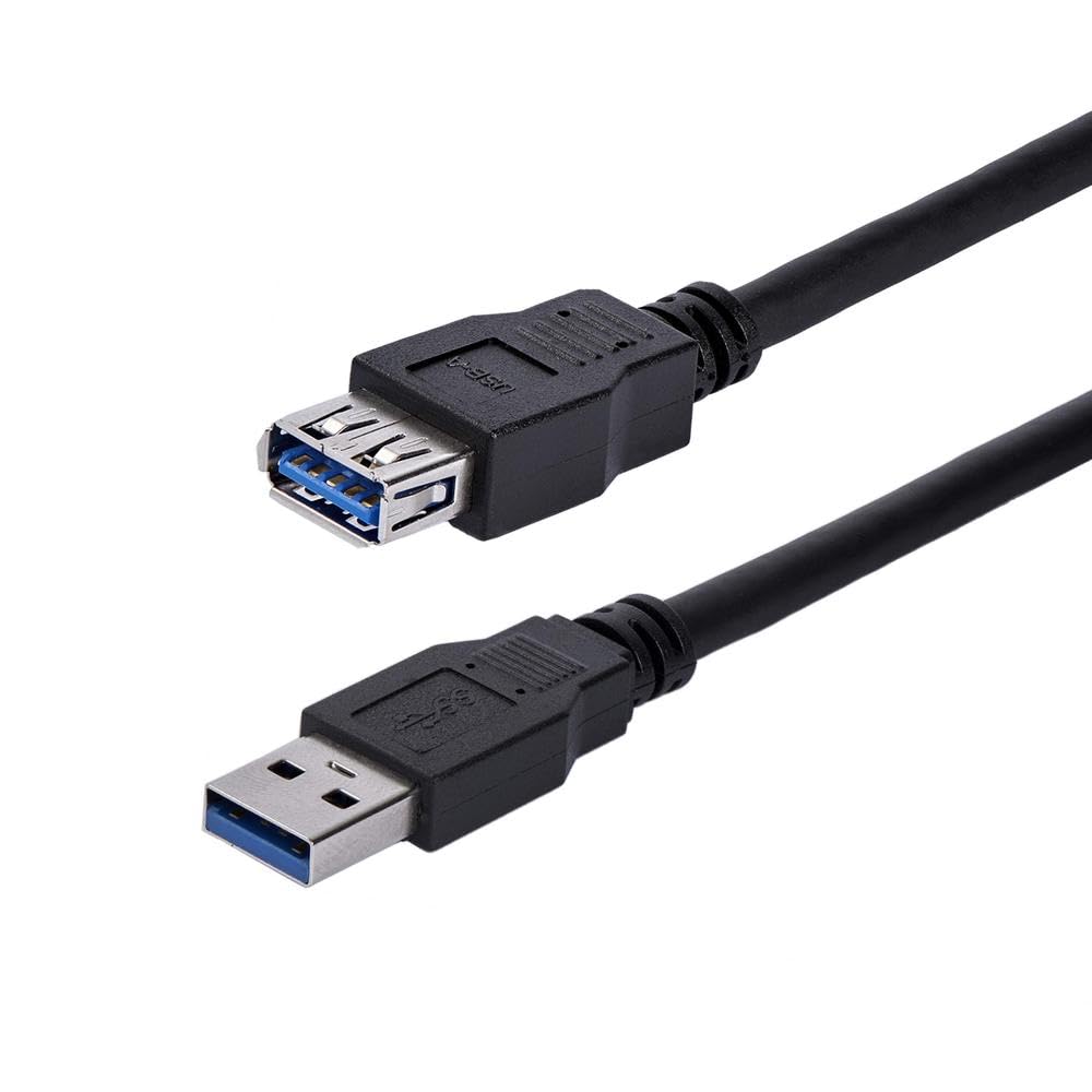 startech-com-pm1115xx-series-rallonge-usb-5gbps-2m-usb-a-m-f-noire-usb3sext2mbk image 2