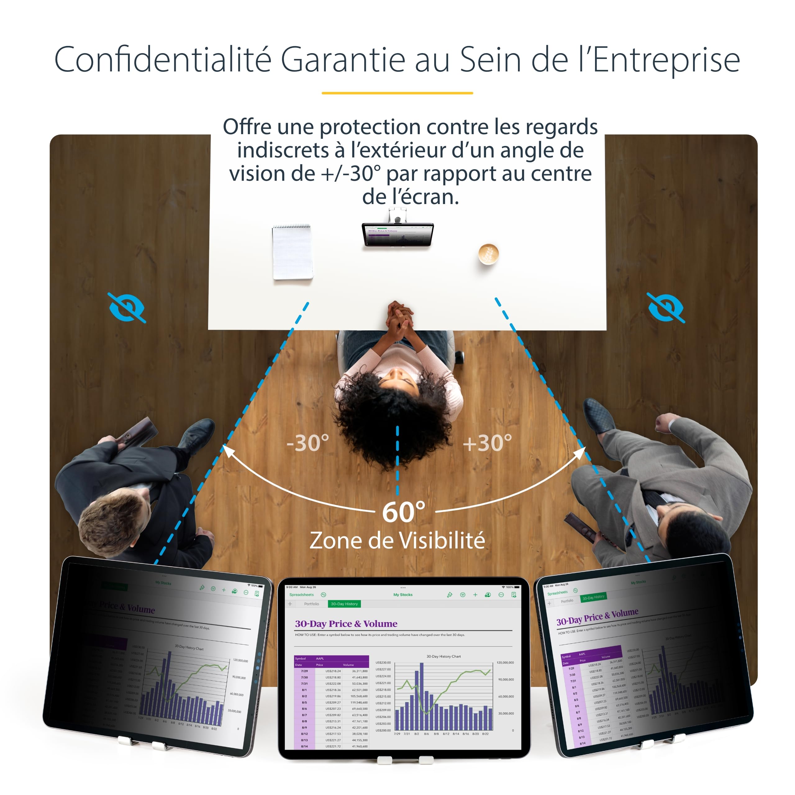 startech-com-filtre-de-confidentialit-pour-ipad-pro-11-pouces-4-voies-tactile-an image 2