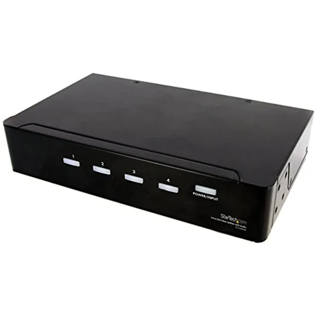 startech-com-st124dvia-r-partiteur-vid-o-4-ports-dvi-audio image 1