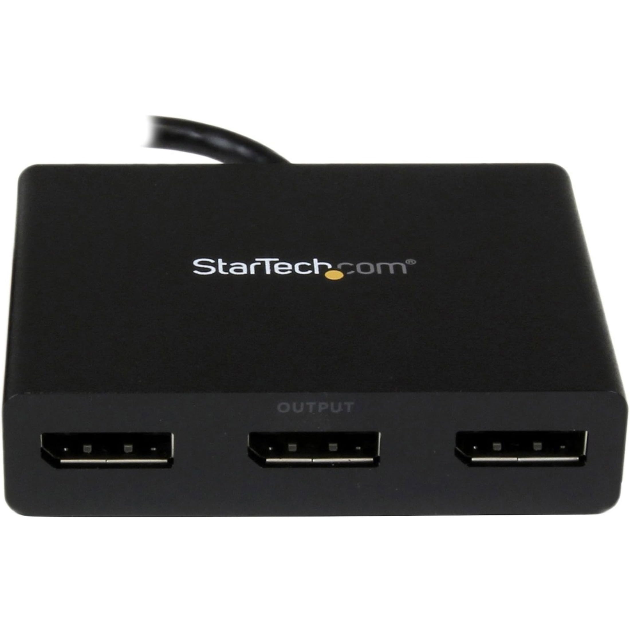 startech-com-mstdp123dp-hub-mst-displayport-1-2-vers-3x-displayport-4k image 2