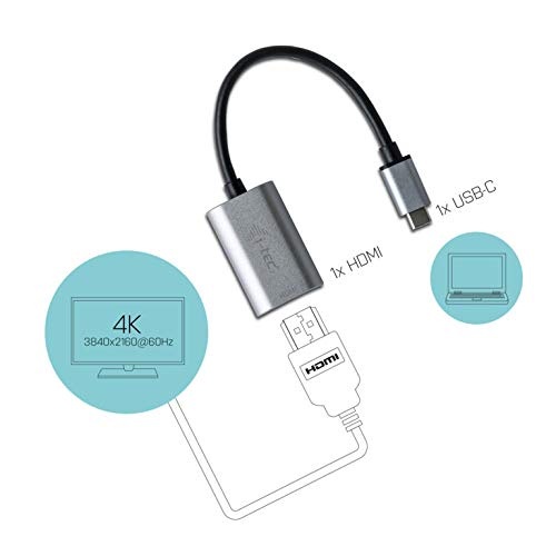 i-tec-adaptateur-usb-c-vers-hdmi-4k-60hz-m-tal-thunderbolt-3 image 5