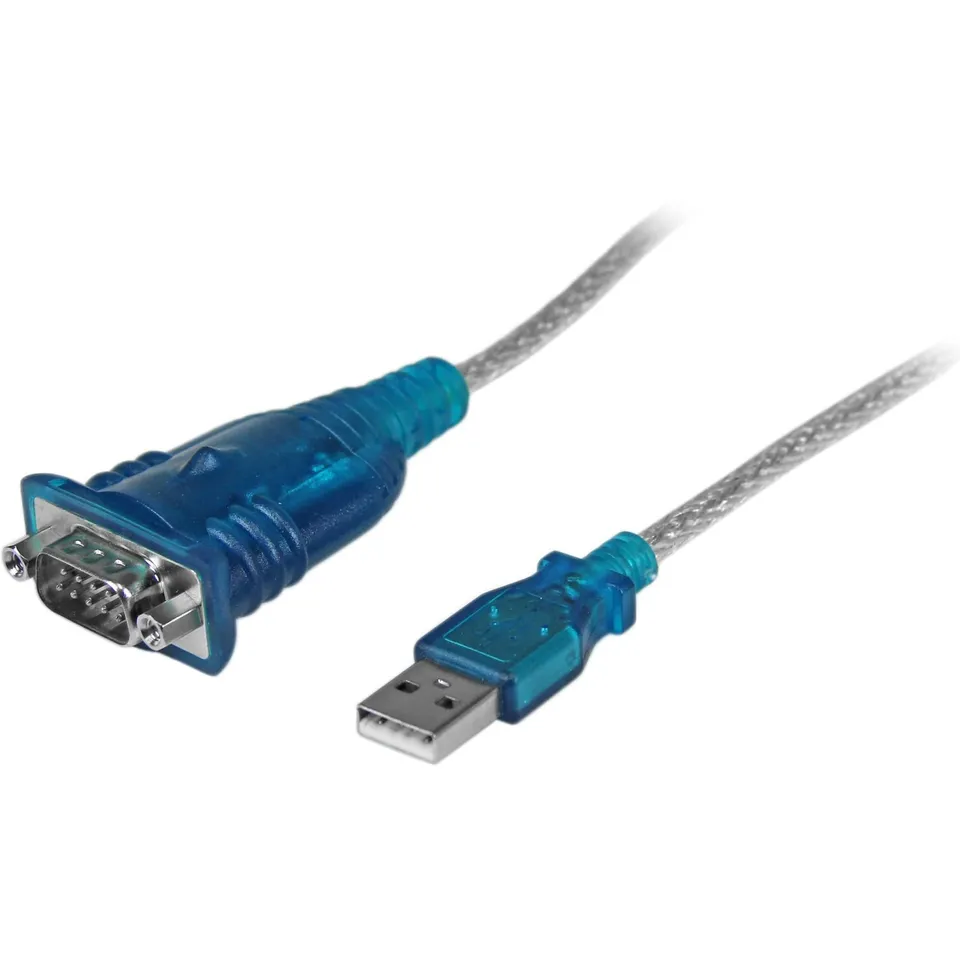 startech-com-icusb232v2-c-ble-adaptateur-usb-vers-s-rie-rs232-db9-43-cm image 1