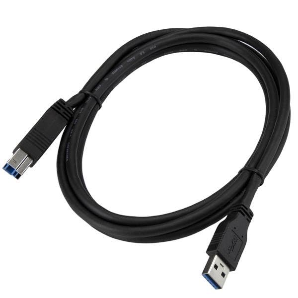 startech-com-usb3cab2m-c-ble-usb-3-0-a-vers-b-2m-noir-superspeed image 8