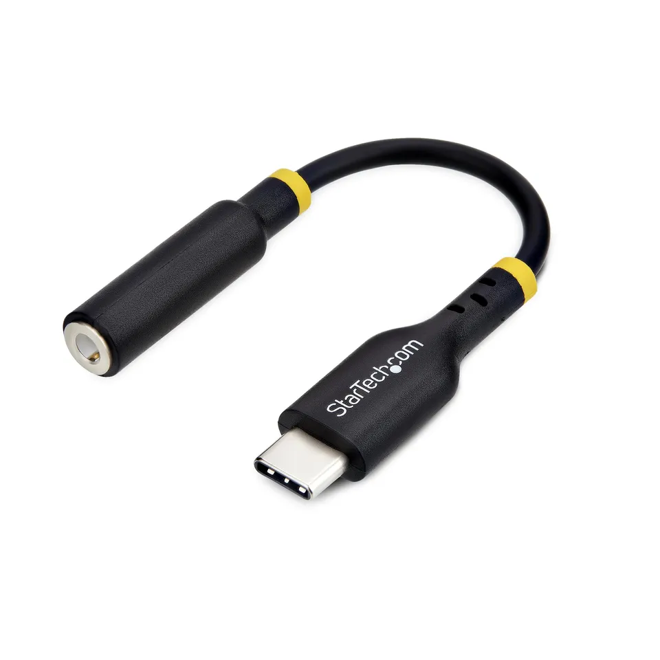 startech-com-adaptateur-audio-usb-c-vers-jack-3-5mm-usbcaudio2-dac-32-bits image 1