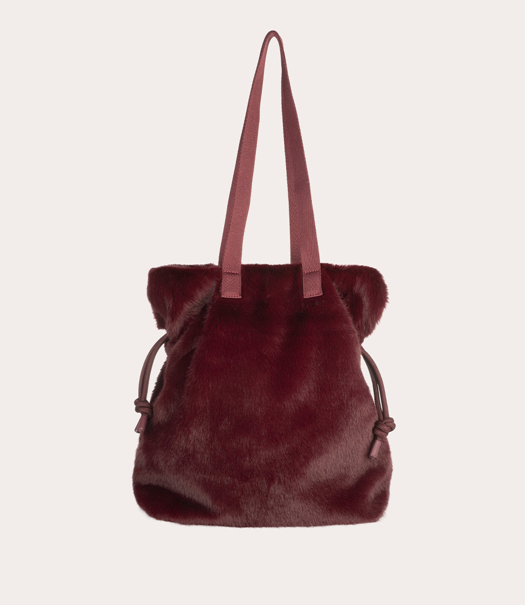 tucano-nina-fur-tote-bag-sac-cabas-fausse-fourrure image 3
