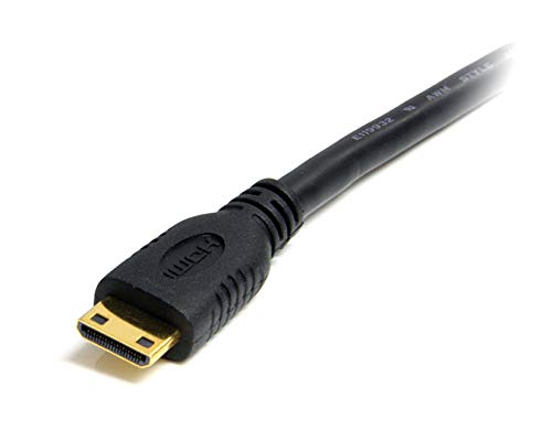 startech-com-c-ble-mini-hdmi-vers-hdmi-0-5m-4k-30hz-ethernet-hdacmm1m image 4