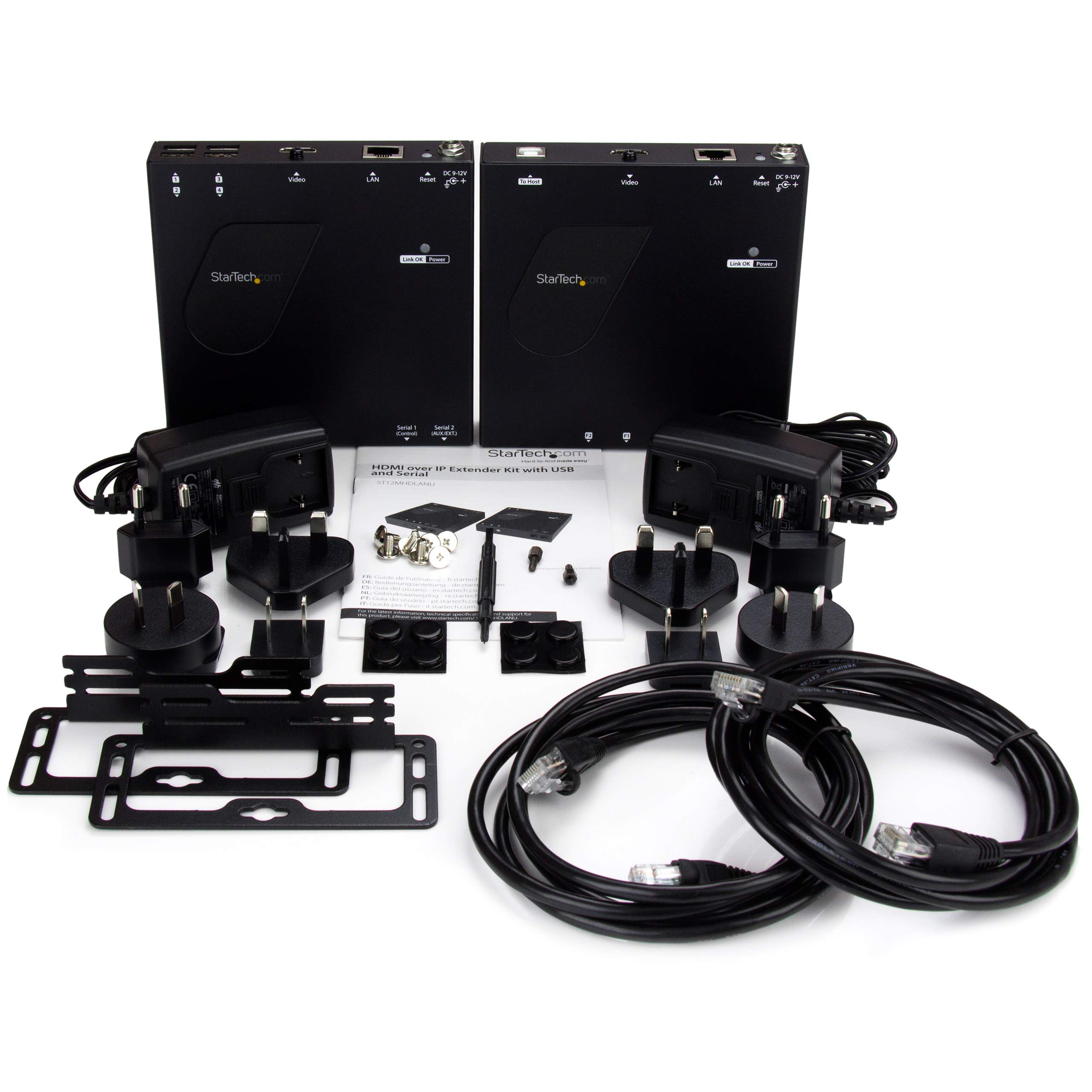 startech-com-st12mhdlanu-kit-extendeur-hdmi-usb-sur-ip-1080p image 3