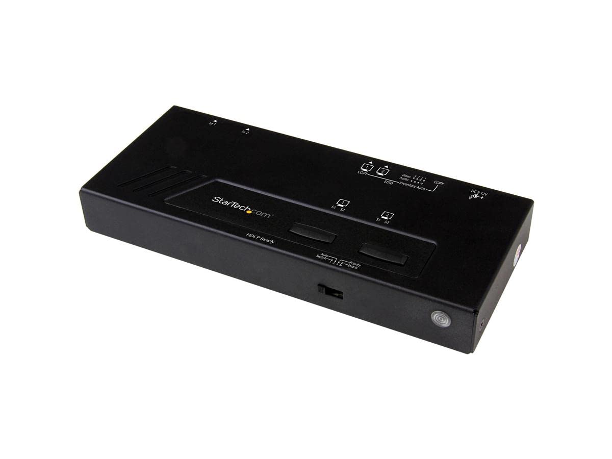 startech-com-vs222hd4k-switch-matrice-hdmi-2x2-4k-uhd-3840x2160 image 1