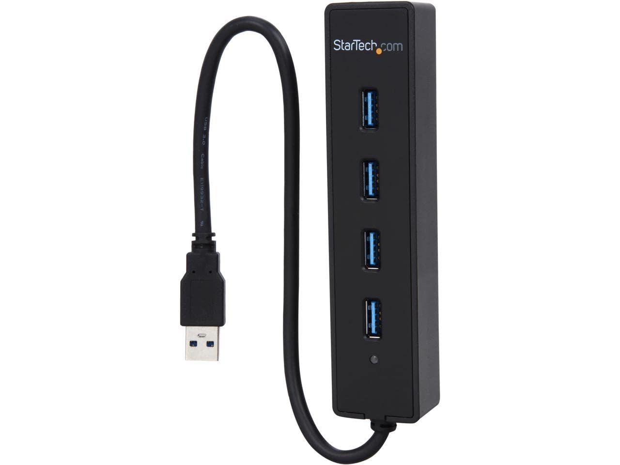 startech-com-hub-usb-3-0-4-ports-5gbps-avec-c-ble-int-gr-noir-st4300pbu3 image 1