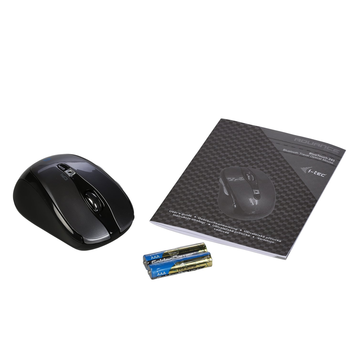 i-tec-bluetouch-243-souris-optique-bluetooth-de-voyage-1600-dpi-noire image 7