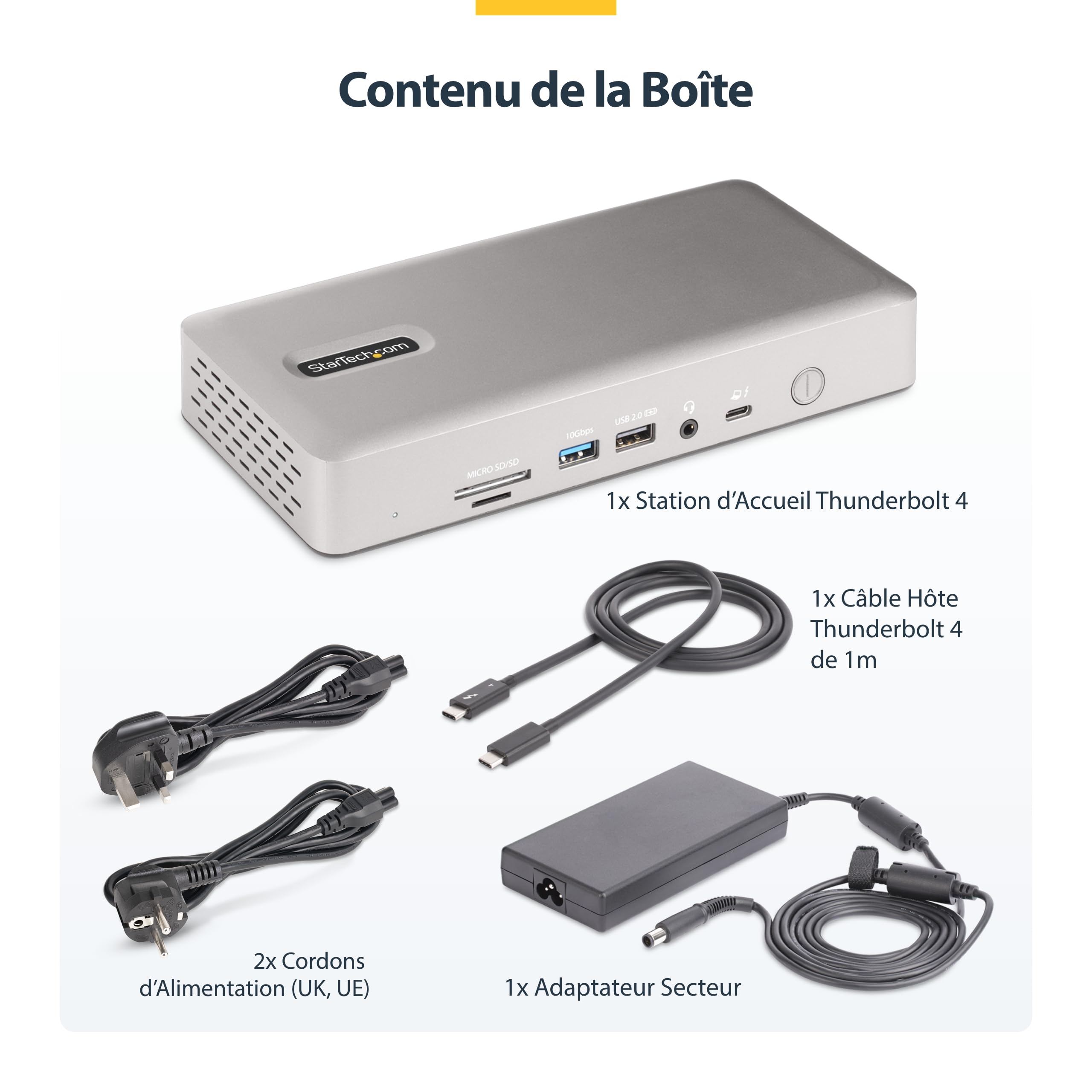 startech-com-st12mhdlan-series-station-d-accueil-thunderbolt-4-usb4-16-ports-qua image 7