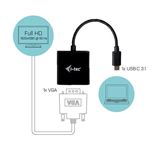 i-tec-adaptateur-usb-c-vers-vga-full-hd-60-hz-compact image 3