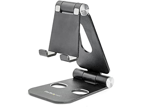 startech-com-usptlstndb-support-t-l-phone-et-tablette-pliable-aluminium-noir image 2