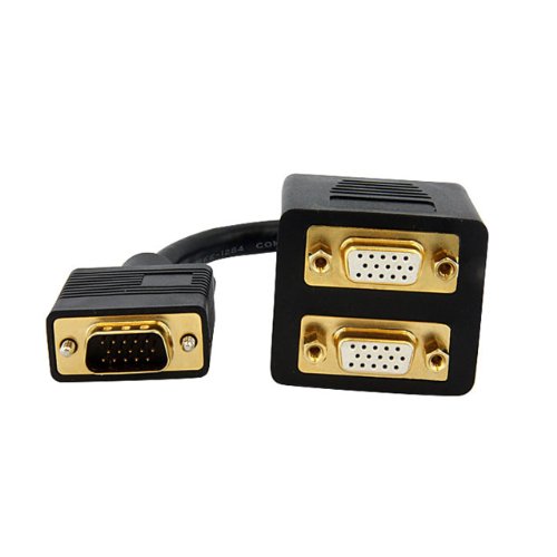 startech-com-vgaspl1vv-r-partiteur-vga-30cm-1x-m-vers-2x-f-noir image 6