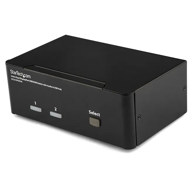 startech-com-sv231dpddua-st12mhdlan-series-switch-kvm-displayport-2-ports-double image 1