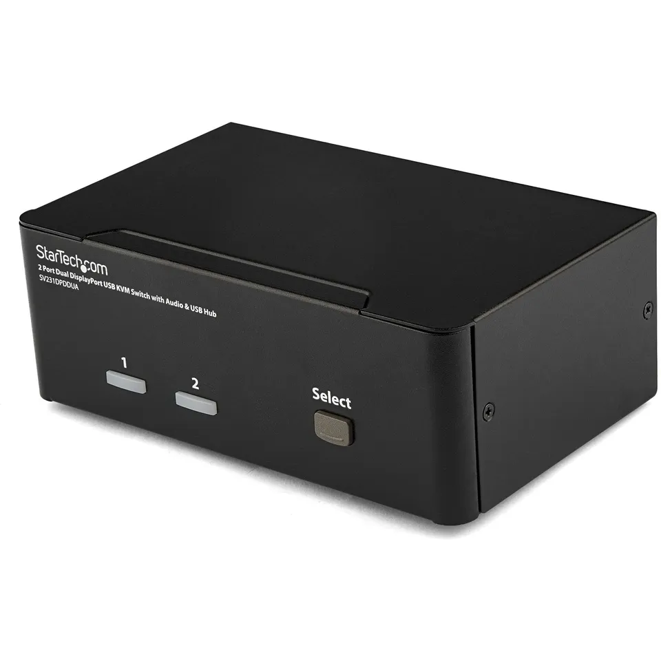startech-com-sv231dpddua-st12mhdlan-series-switch-kvm-displayport-2-ports-double image 1