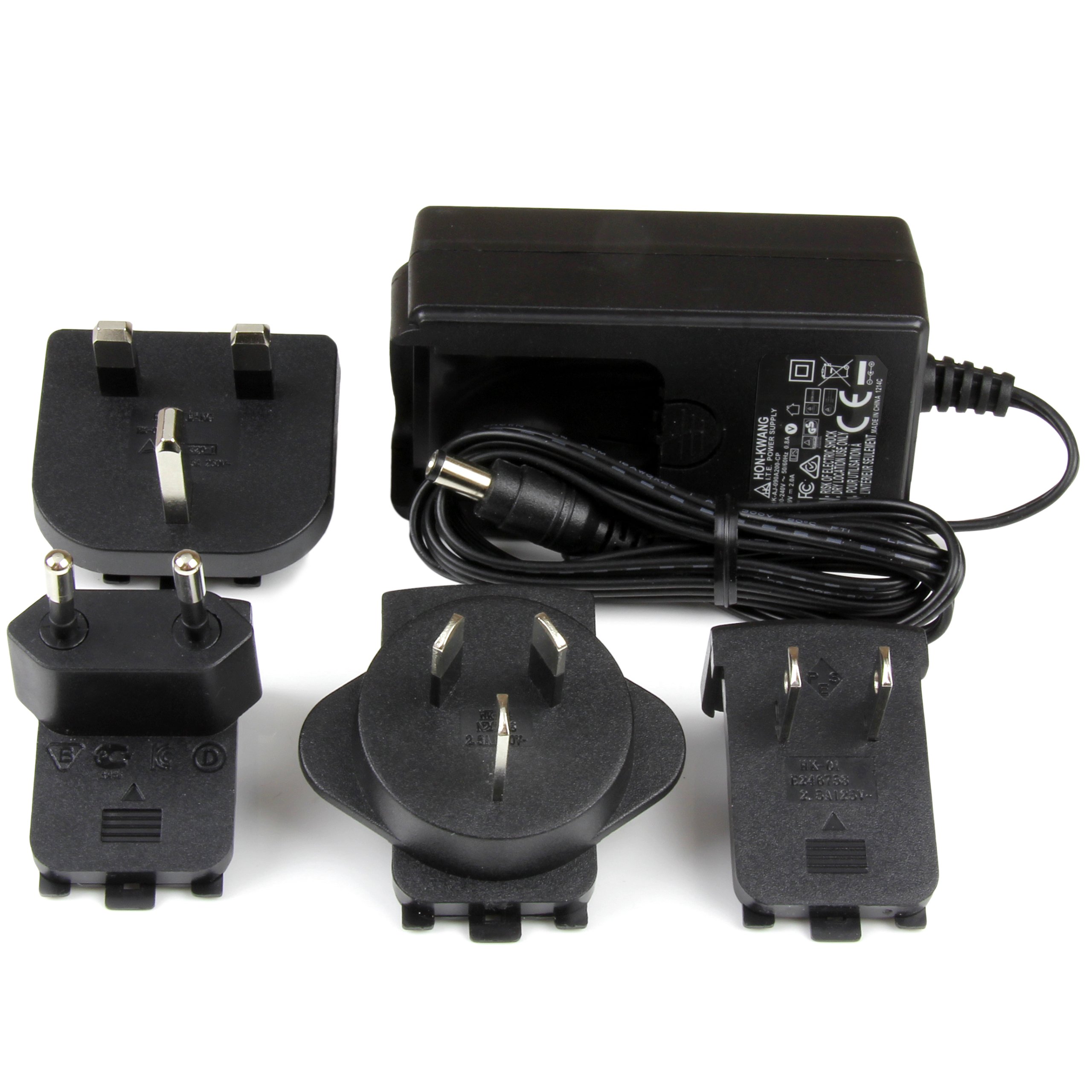startech-com-sva9m2neua-adaptateur-secteur-9v-2a-type-m-universel image 1
