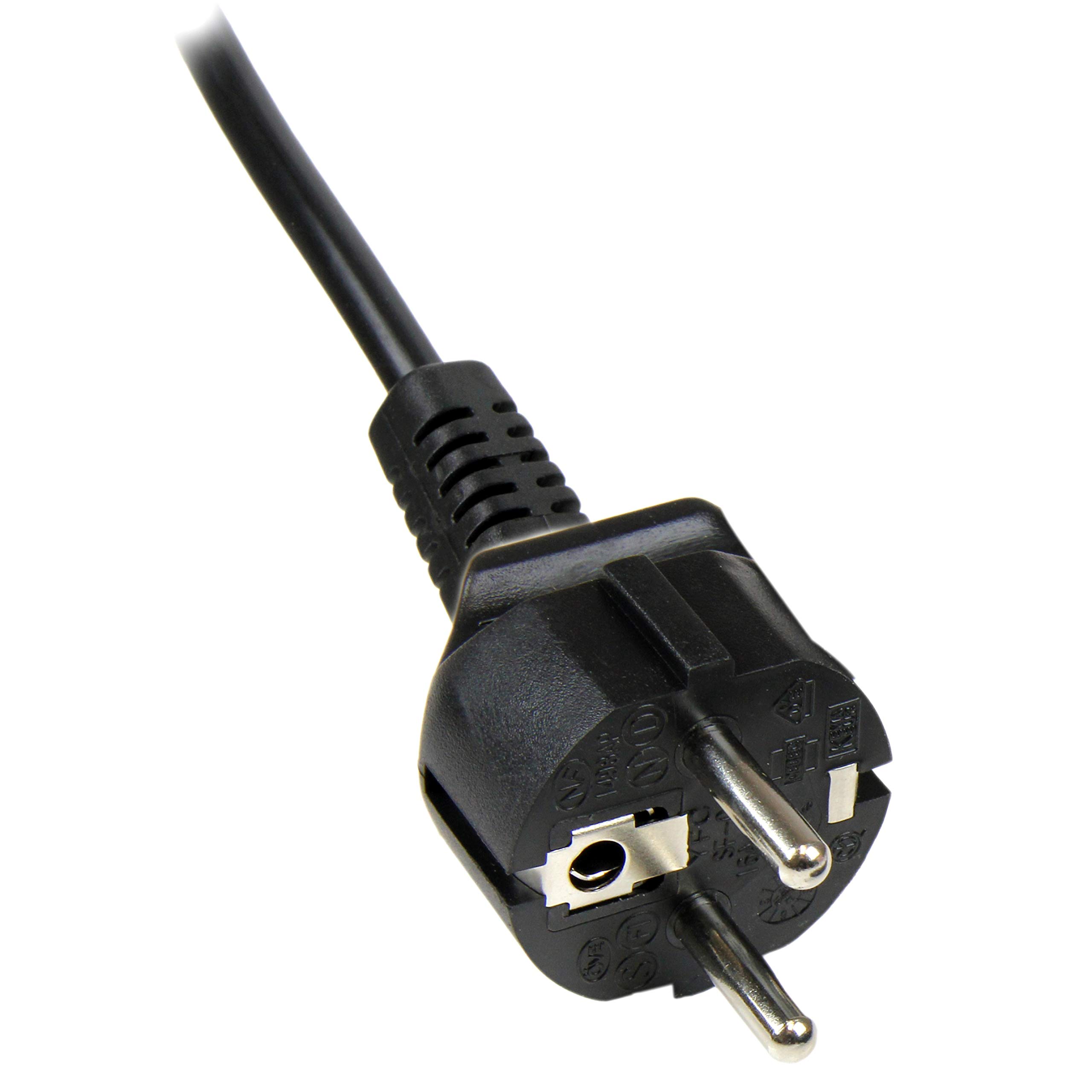 startech-com-pxtnb3seu2m-cordon-alimentation-pc-portable-2-m-schuko-vers-c5 image 2