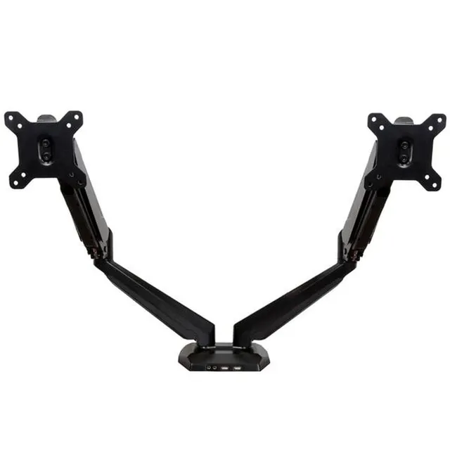 startech-com-support-bras-double-cran-12-30-jusqu-8-kg-armslimduo-aluminium image 1