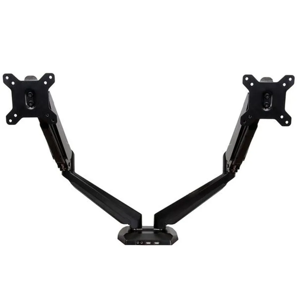 startech-com-support-bras-double-cran-12-30-jusqu-8-kg-armslimduo-aluminium image 1