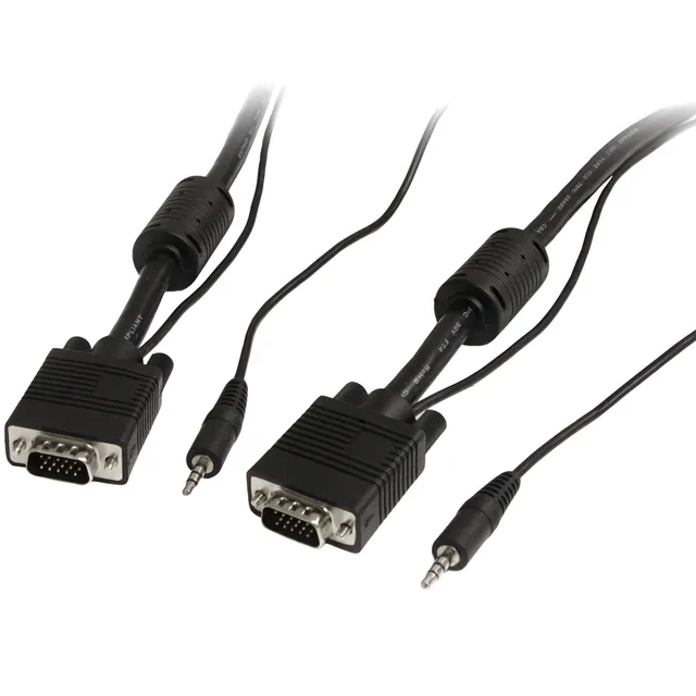 startech-com-mxthqmm15ma-c-ble-vga-haute-r-solution-15-m-m-m-avec-audio image 1