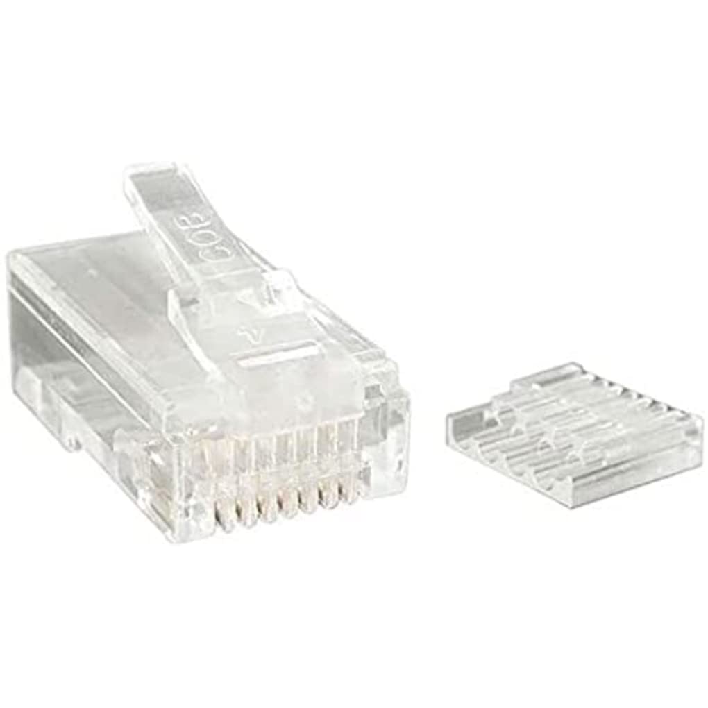 startech-com-crj45c6str50-lot-50-connecteurs-rj45-cat6-modulaires image 1