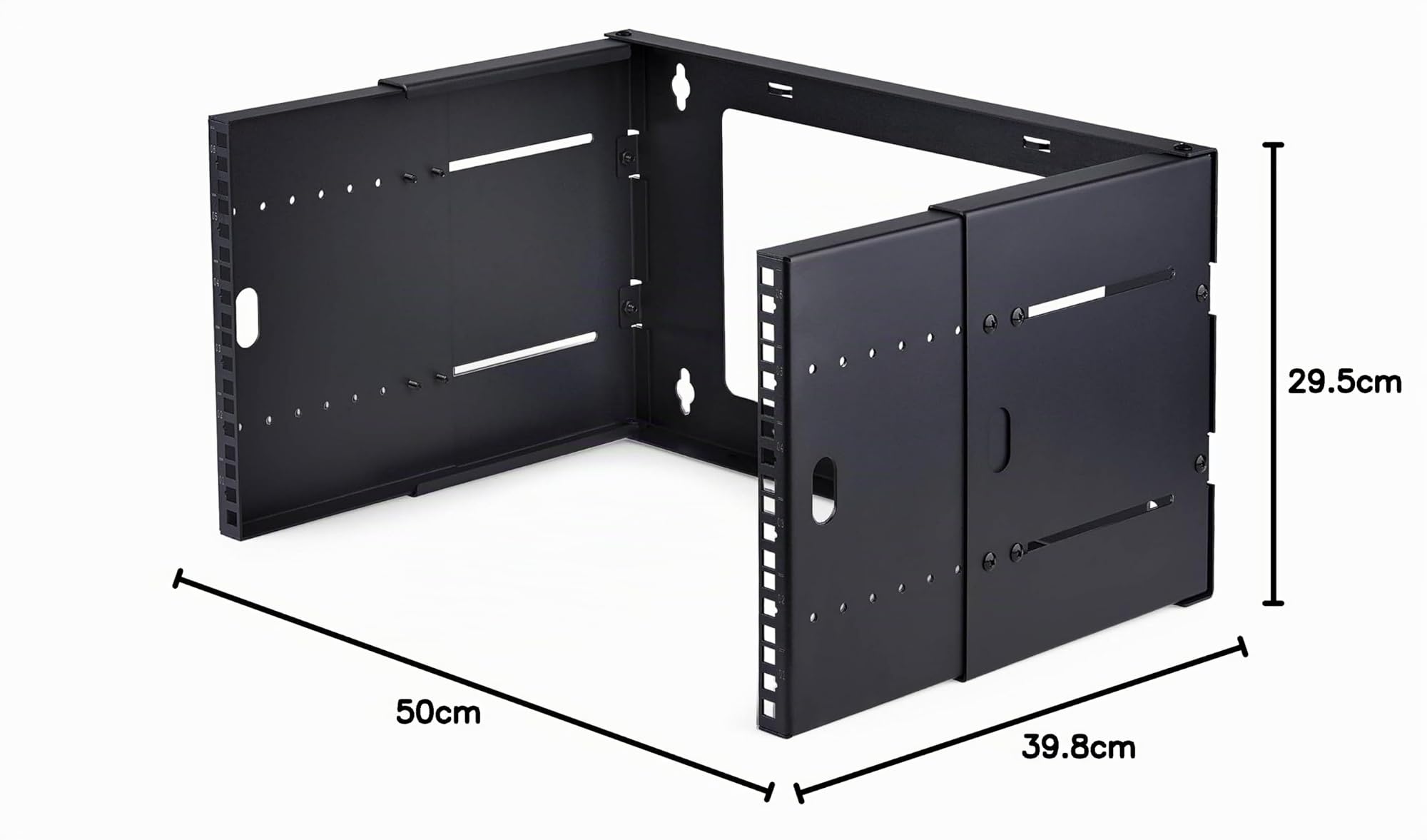 startech-com-rack-mural-6u-2-montants-19-profondeur-r-glable-40-cm-ouvert image 8