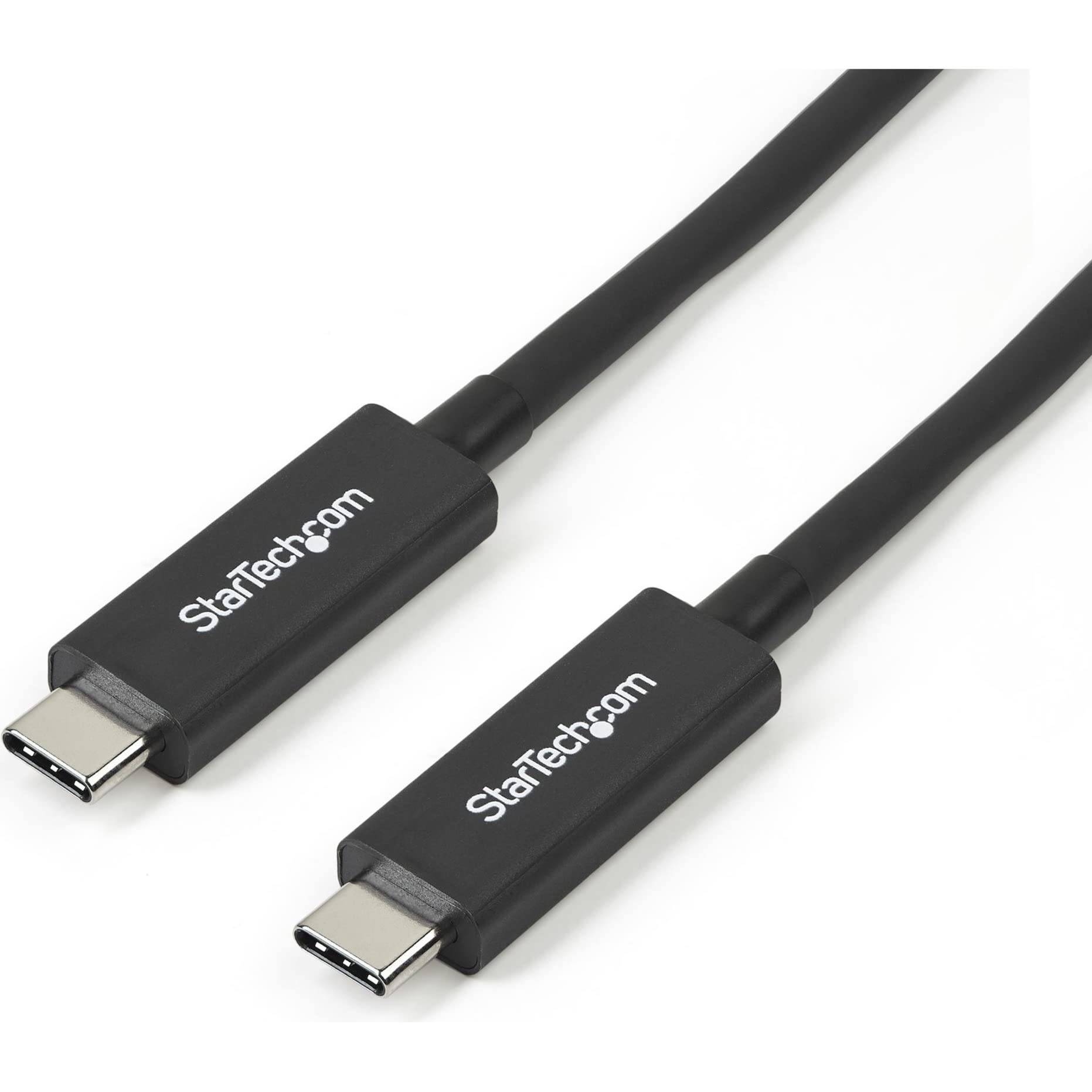 startech-com-c-ble-thunderbolt-3-actif-1-m-40-gbps-100w-pd-5k-noir image 1