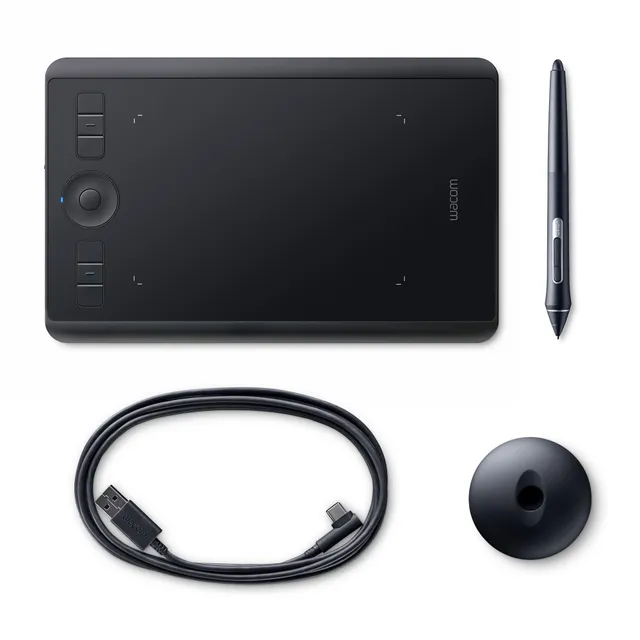wacom-intuos-pro-small-tablette-graphique-noir image 1