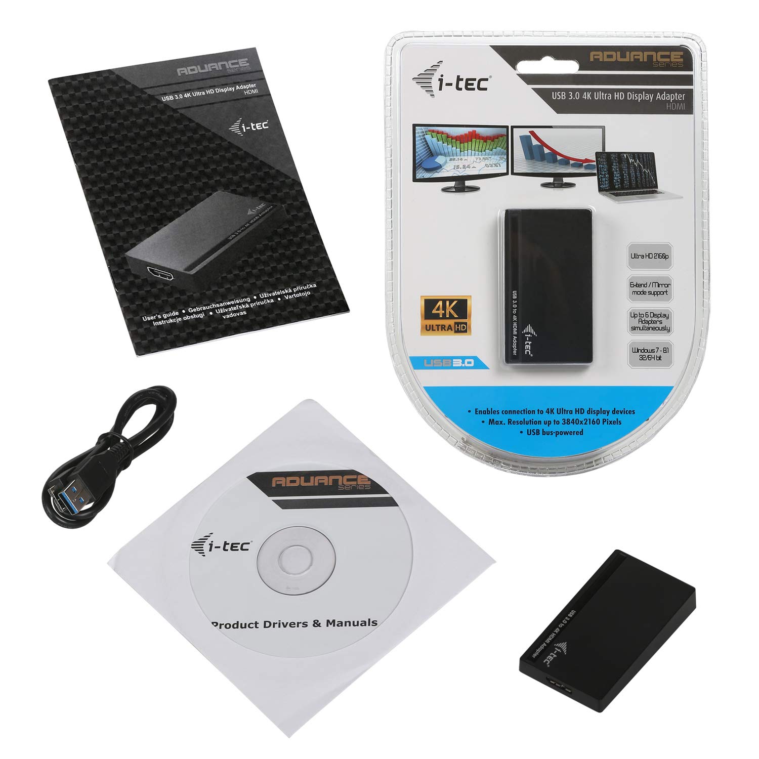 i-tec-usb-3-0-vers-hdmi-4k-adaptateur-vid-o-1x-hdmi-3840x2160 image 4