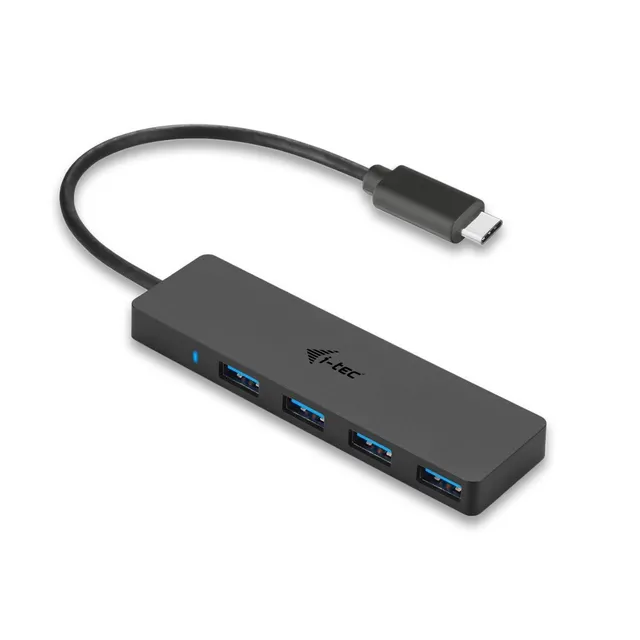 i-tec-c31hub404-hub-usb-c-4-ports-usb-3-0-5-gbit-s-noir image 1