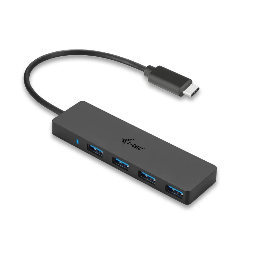 i-tec-c31hub404-hub-usb-c-4-ports-usb-3-0-5-gbit-s-noir image 1