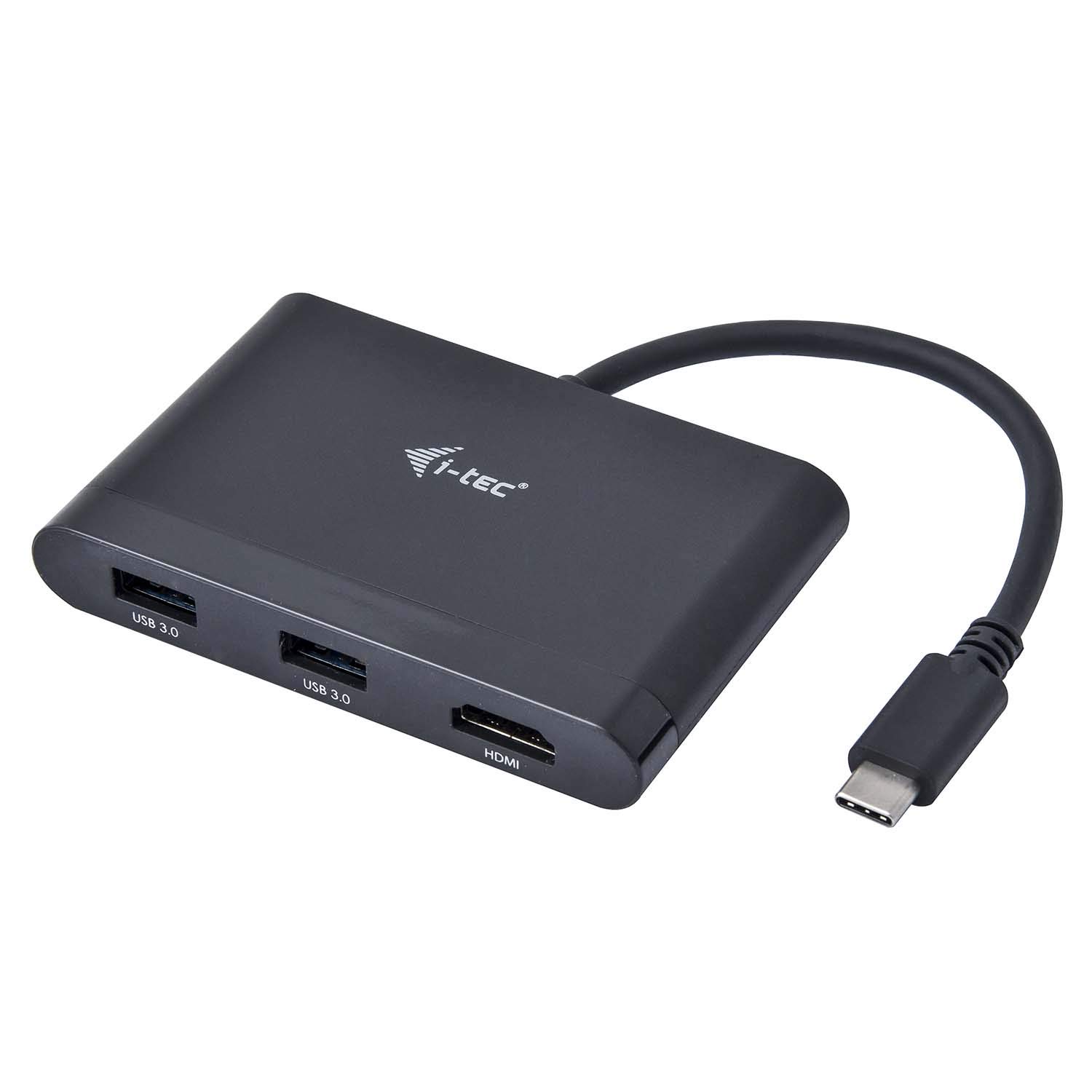 i-tec-adaptateur-usb-c-vers-hdmi-4k-2x-usb-3-0-usb-c-power-delivery image 1