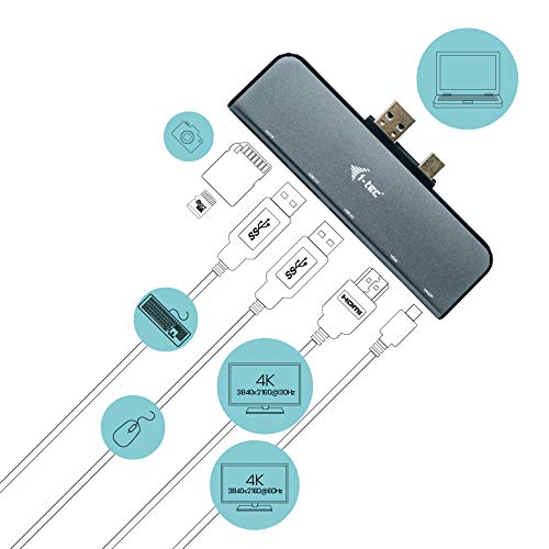 i-tec-solomon-station-d-accueil-m-tal-pour-microsoft-surface-pro-hdmi-4k-minidp image 5
