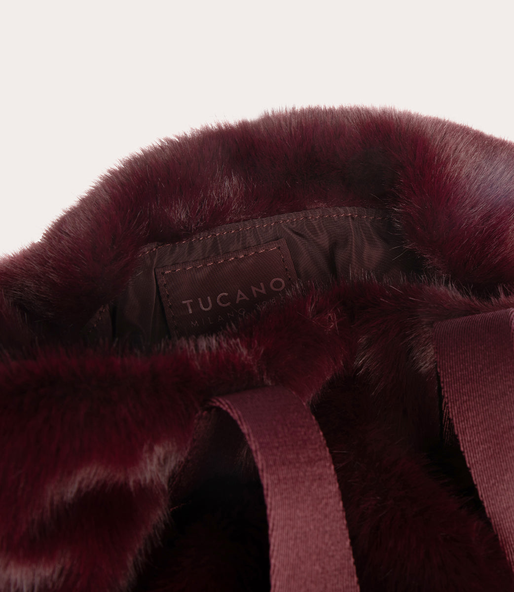 tucano-nina-fur-tote-bag-sac-cabas-fausse-fourrure image 5