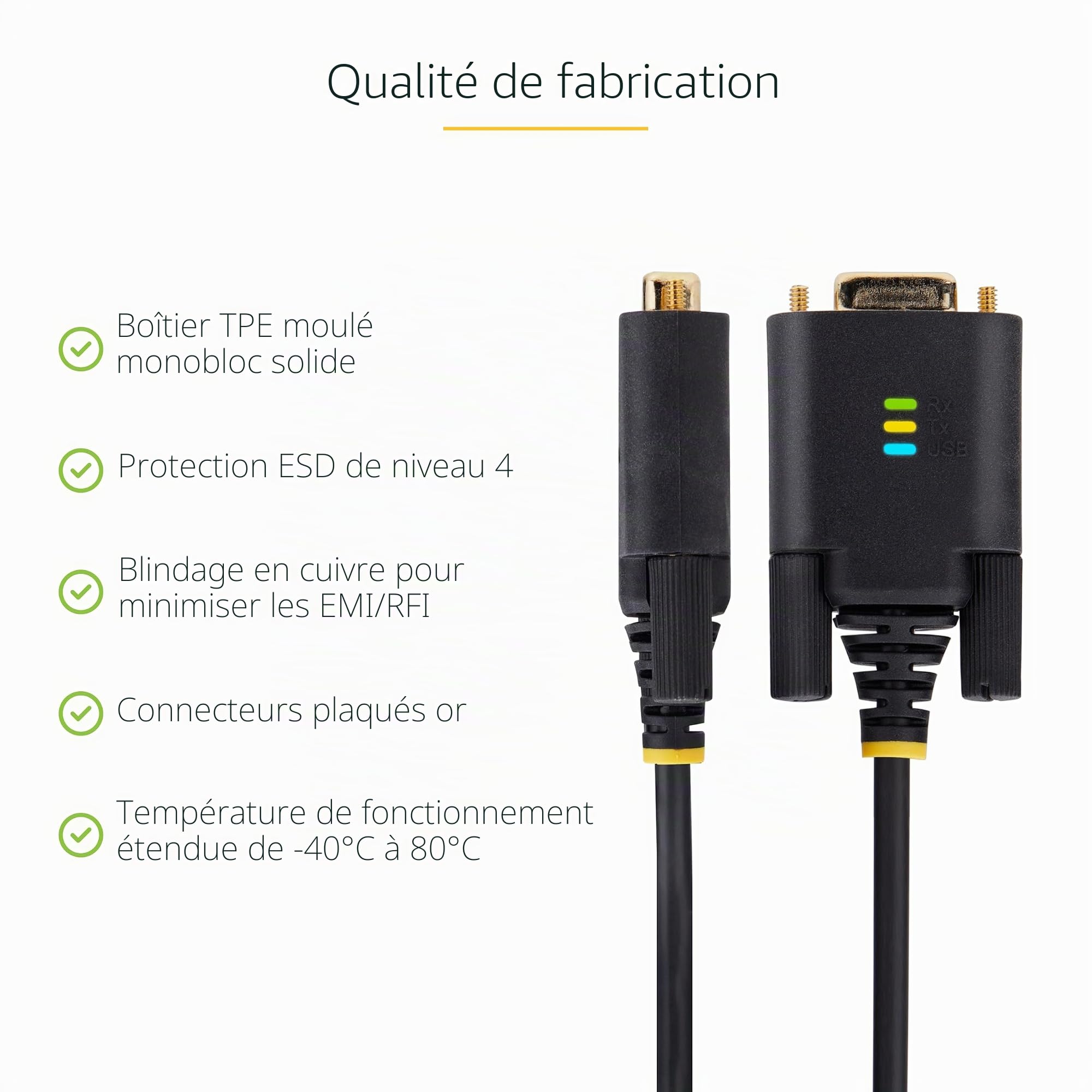 startech-com-c-ble-adaptateur-usb-vers-s-rie-db9-rs232-2m-ftdi image 6