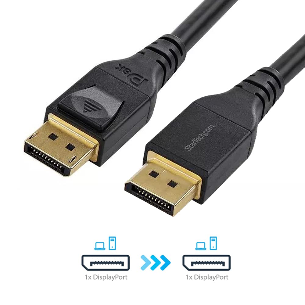 startech-com-c-ble-displayport-1-4-certifi-vesa-4m-8k-60hz-noir image 3