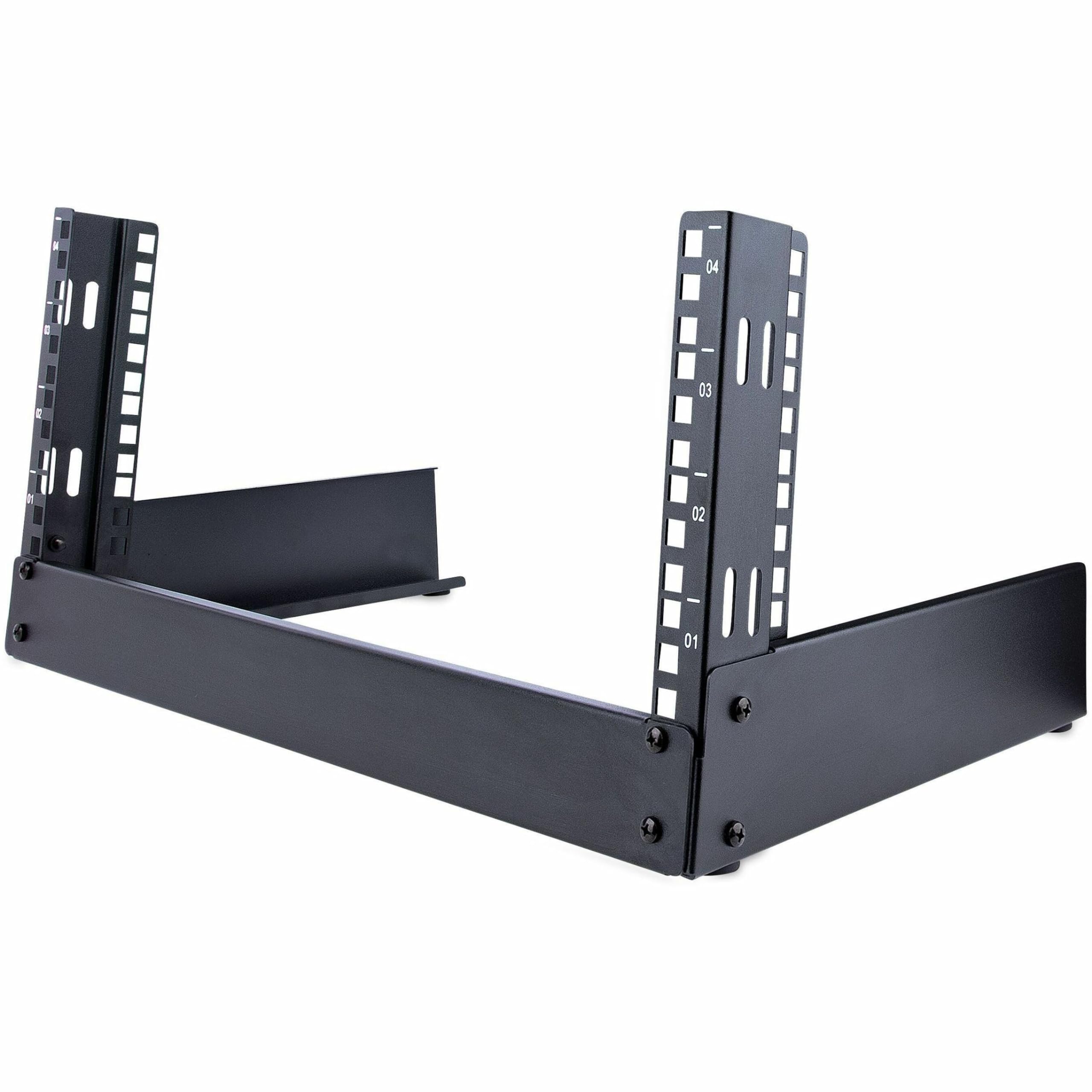 startech-com-rack-serveur-bureau-4u-2-montants-ouvert-19-rk4od-42-kg image 1