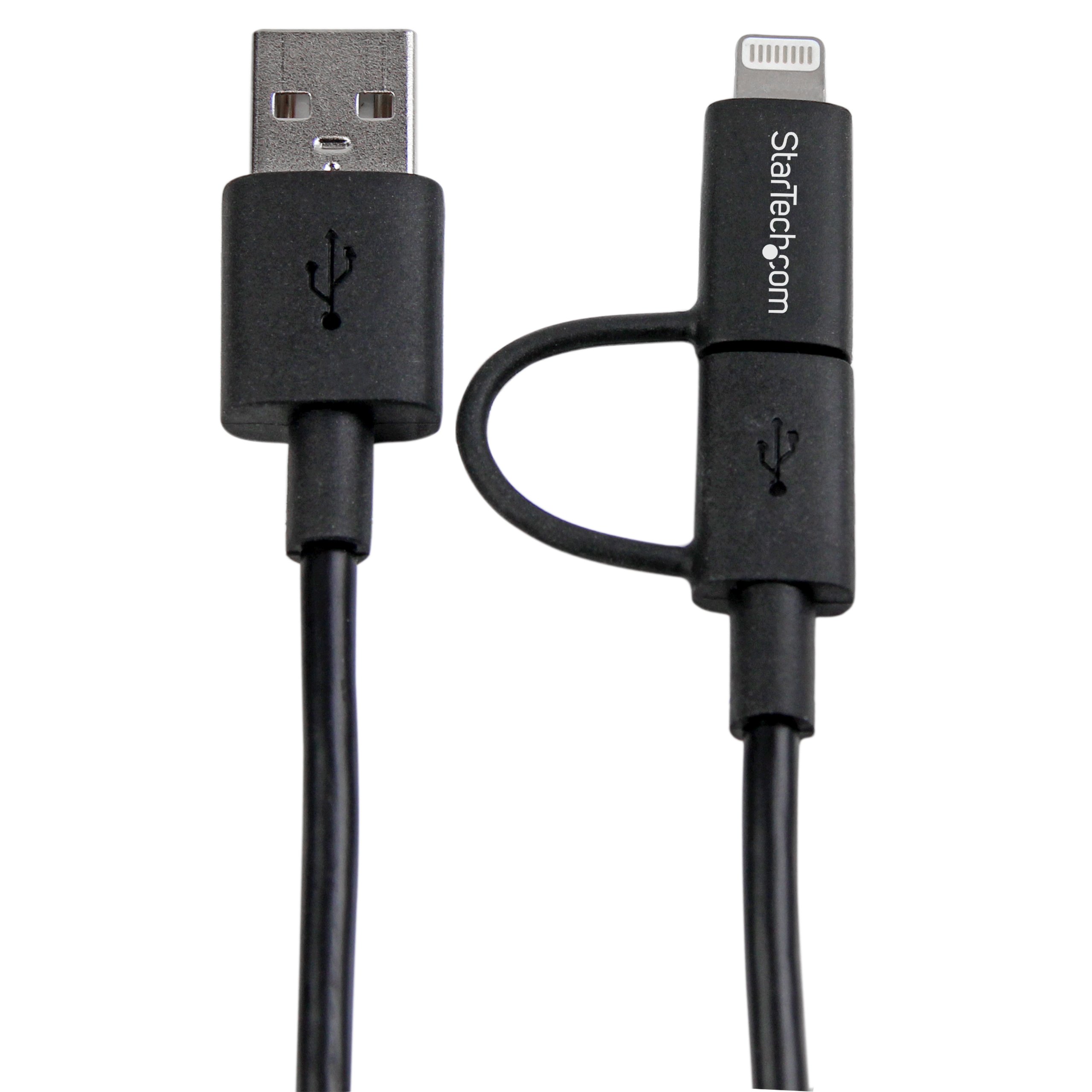 startech-com-c-ble-lightning-8-broches-micro-usb-vers-usb-1-m-charge-et-synchron image 5