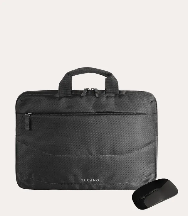 tucano-idea-bundle-14-sac-mince-pour-ordinateur-portable-souris-sans-fil image 1