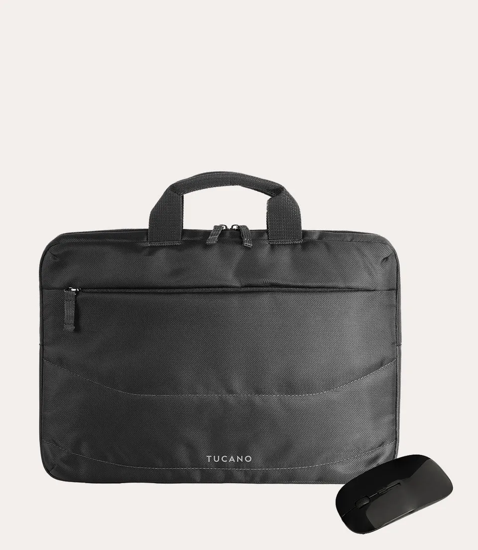 tucano-idea-bundle-14-sac-mince-pour-ordinateur-portable-souris-sans-fil image 1