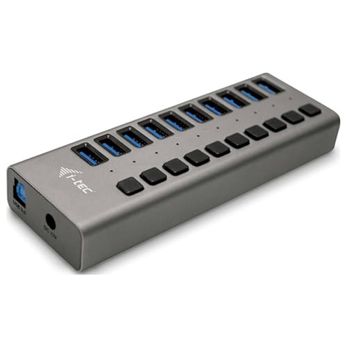 i-tec-hub-usb-3-0-aliment-7-ports-avec-interrupteurs-et-alimentation-36w image 7