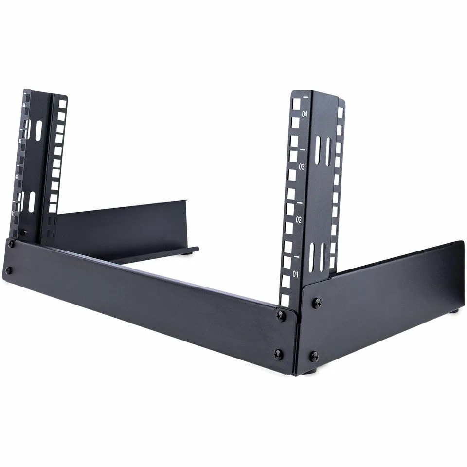 startech-com-rack-serveur-bureau-4u-2-montants-ouvert-19-rk4od-42-kg image 1