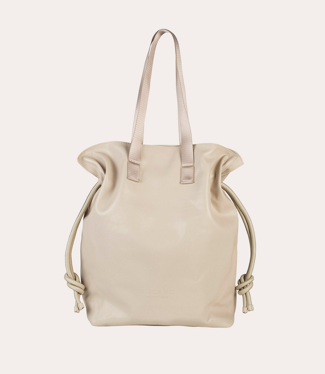 tucano-nina-shopper-grand-format-effet-cuir-recycl-avec-fermeture-cordon image 5